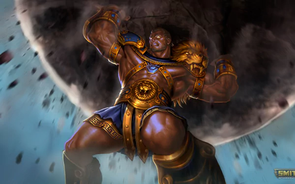 Hercules (Smite) video game Smite HD Desktop Wallpaper | Background Image