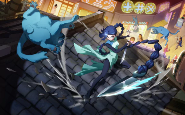 Thirteen (Scissor Seven) Anime Scissor Seven HD Desktop Wallpaper | Background Image