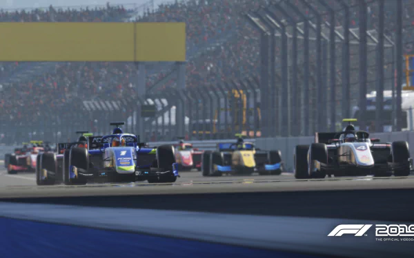 F1 race car video game F1 2019 HD Desktop Wallpaper | Background Image