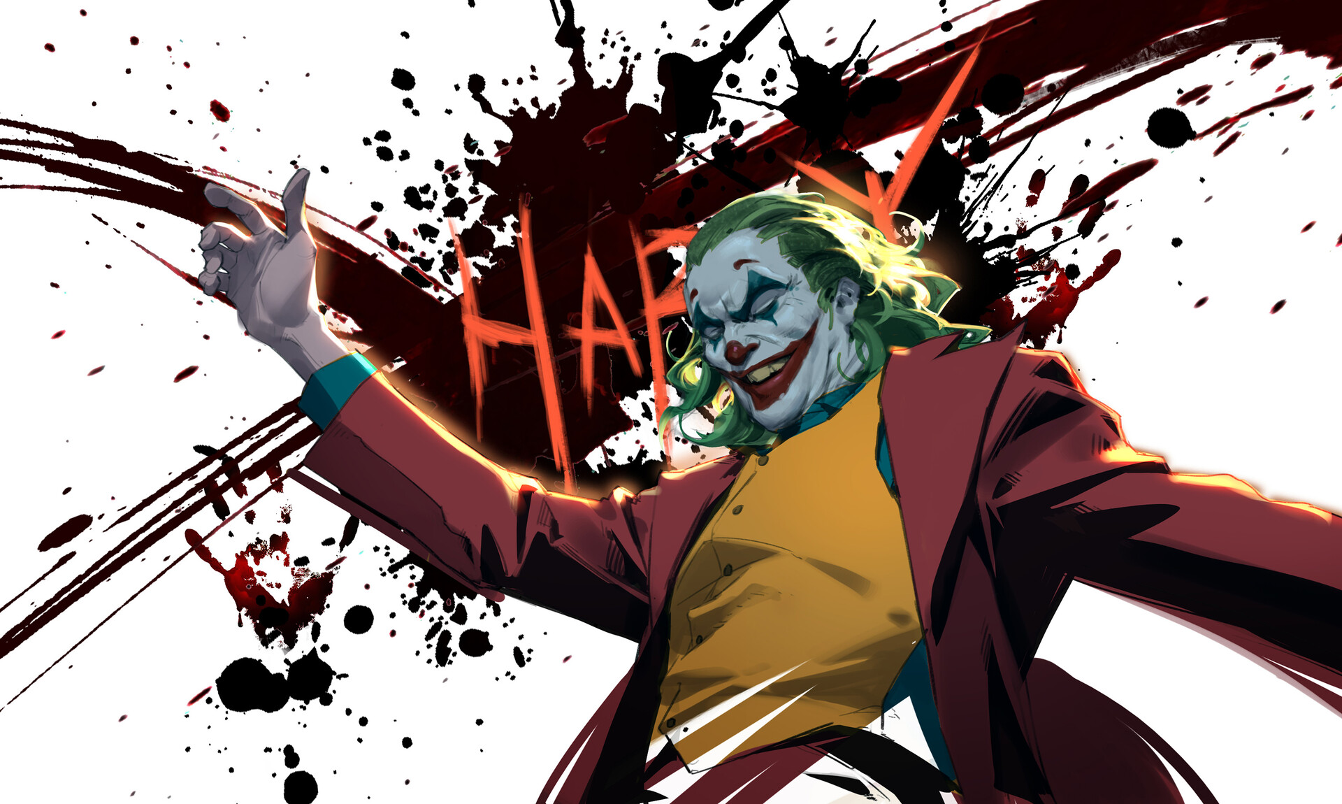 Movie Joker HD Wallpaper by WenXu Xu