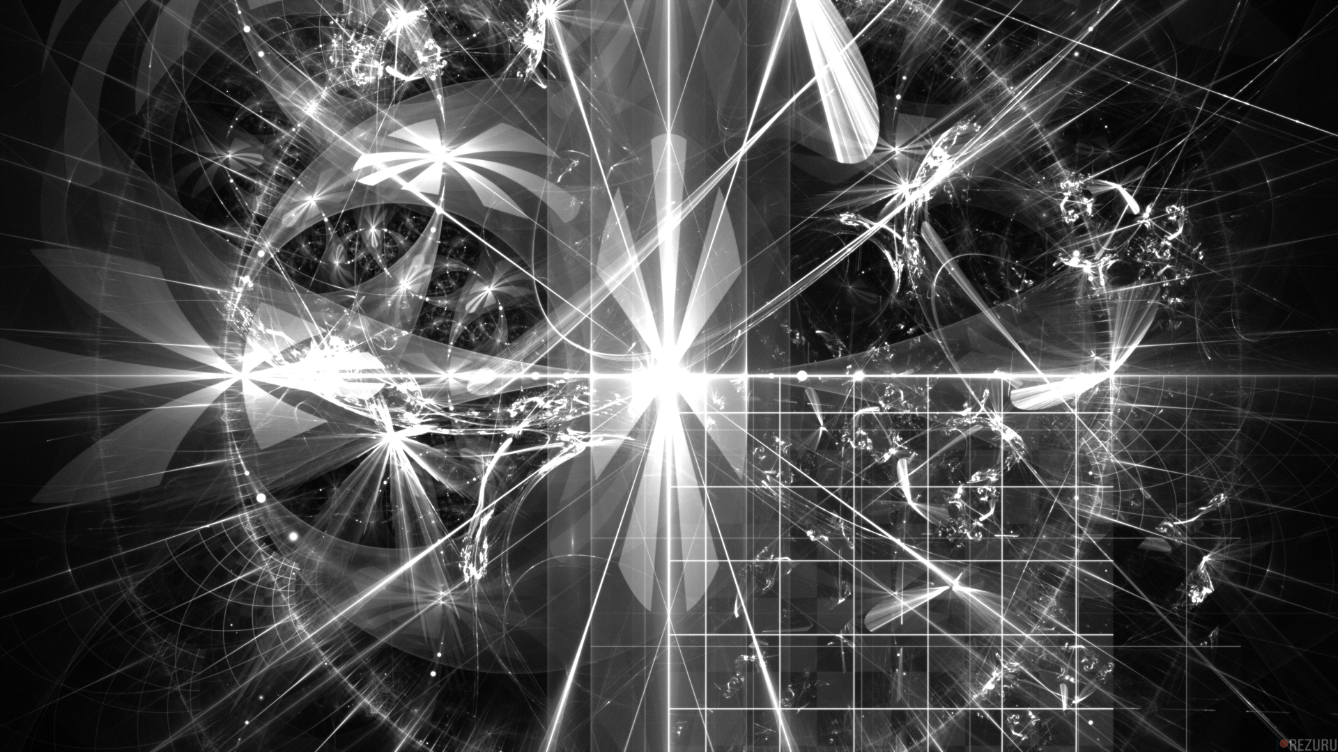 Download Abstract Black & White 4k Ultra HD Wallpaper by Nuyube