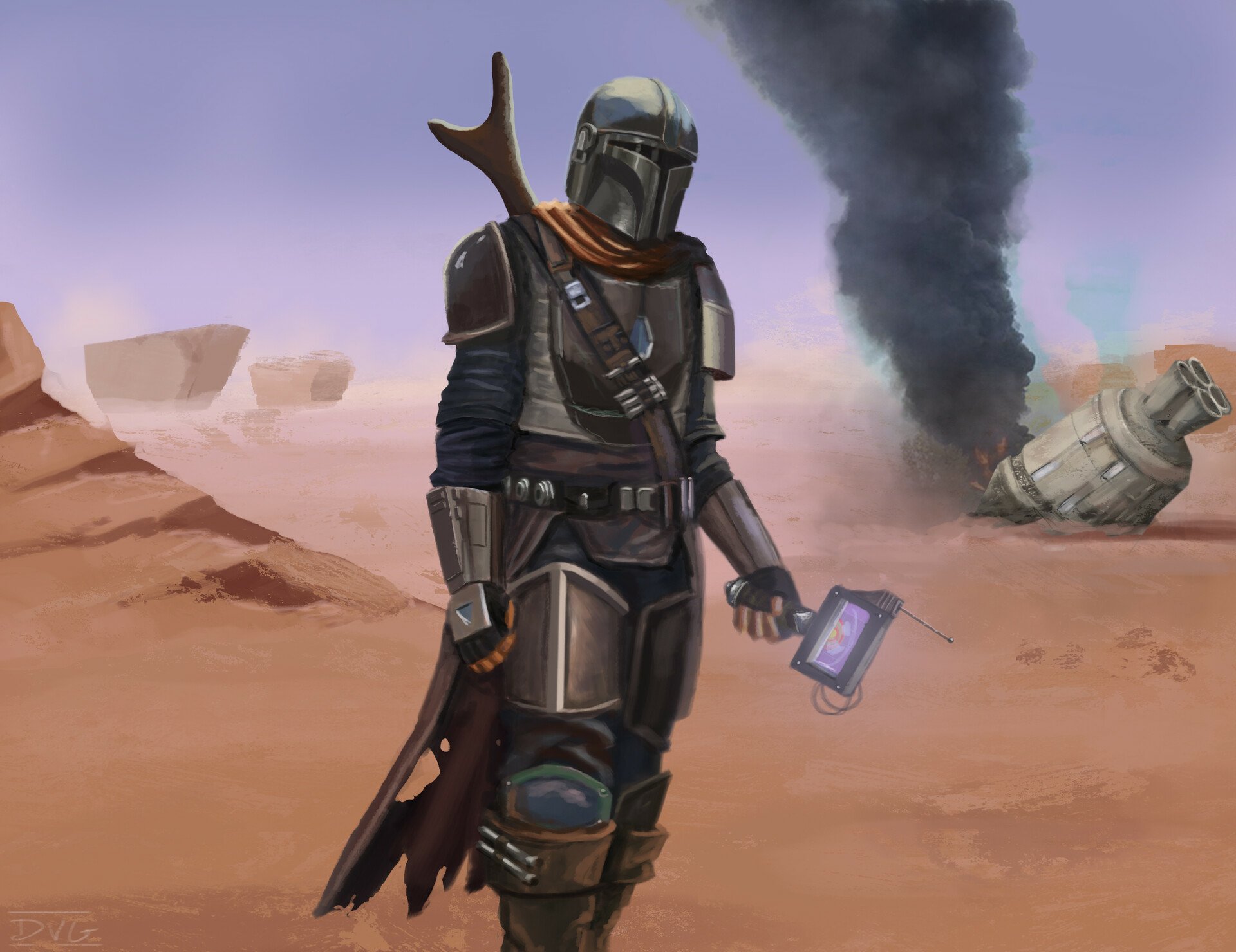 The Mandalorian HD Wallpaper | Hintergrund | 1920x1480