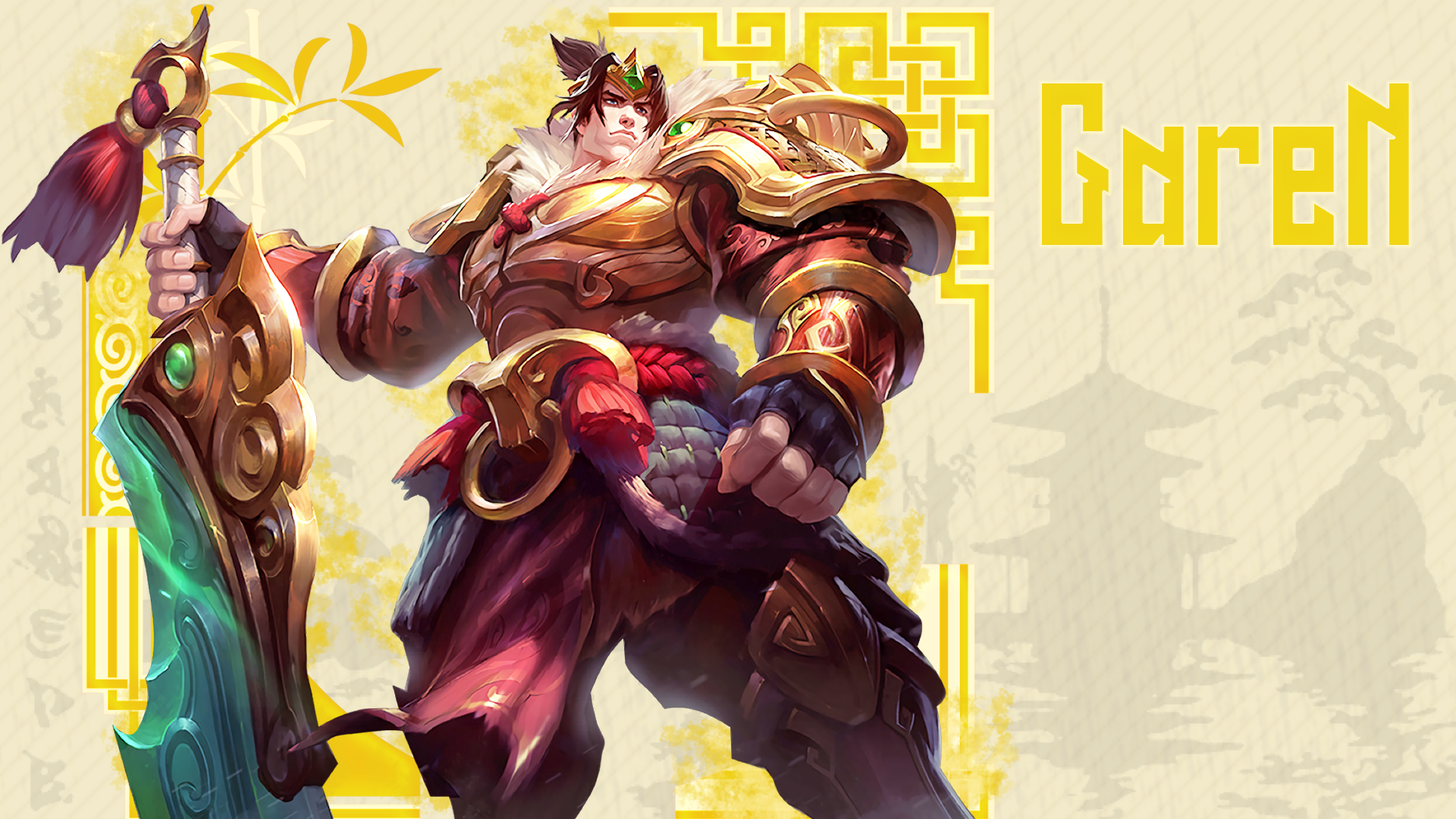 Download Garen (League Of Legends) Video Game League Of Legends HD Wallpaper by Sariel