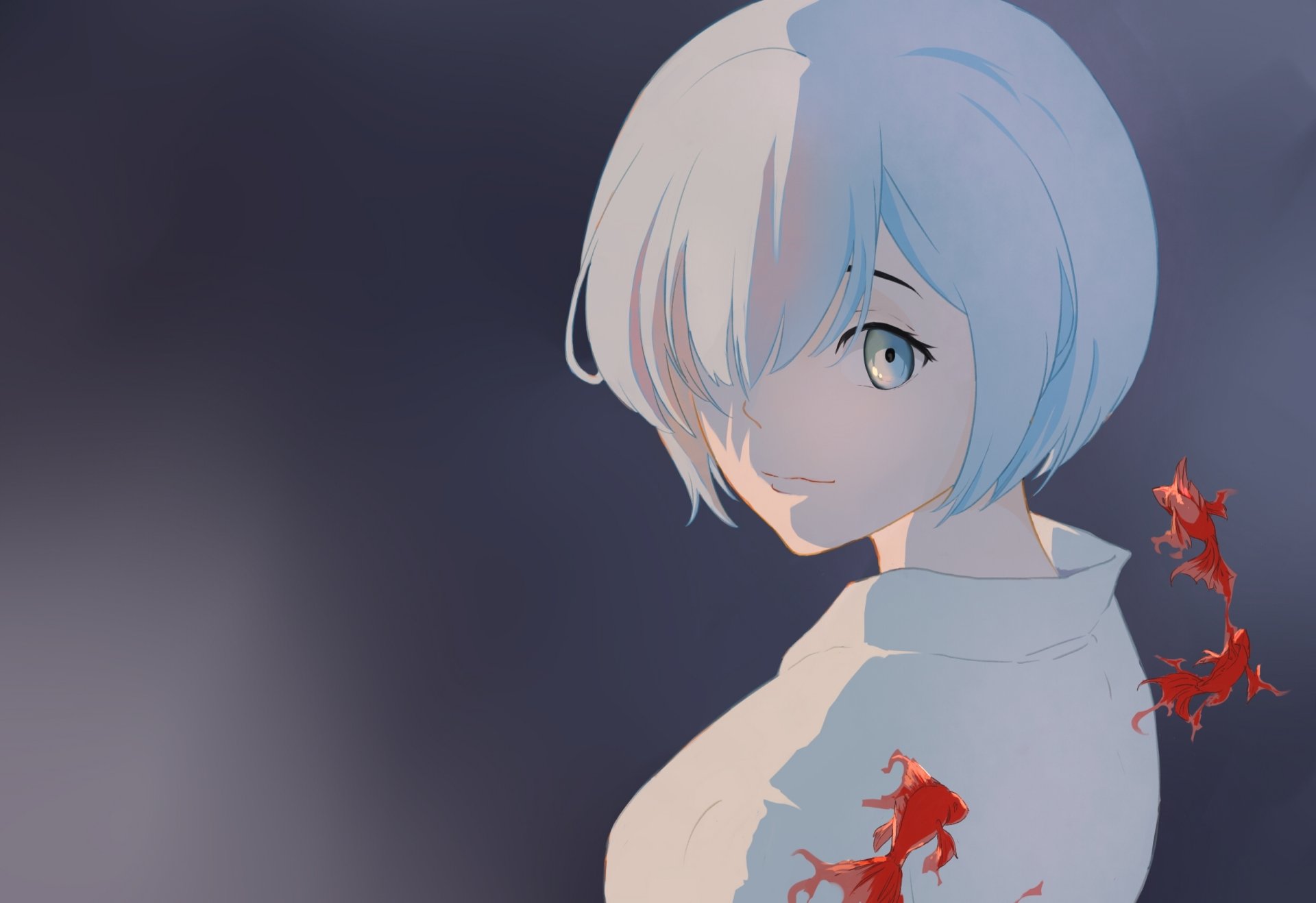 Download Rem (Re:ZERO) Anime Re:Zero - Starting Life In Another World HD Wallpaper by 苗红描红喵~