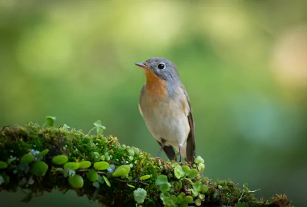 passerine bird Animal Flycatcher HD Desktop Wallpaper | Background Image