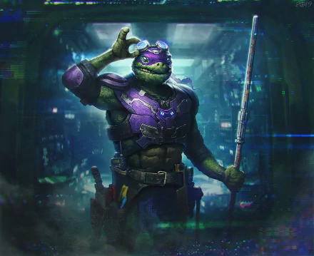 Donatello (TMNT) Comic Teenage Mutant Ninja Turtles HD Desktop Wallpaper | Background Image