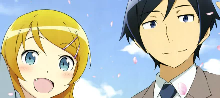 Kyōsuke Kōsaka Kirino Kousaka Anime Oreimo HD Desktop Wallpaper | Background Image
