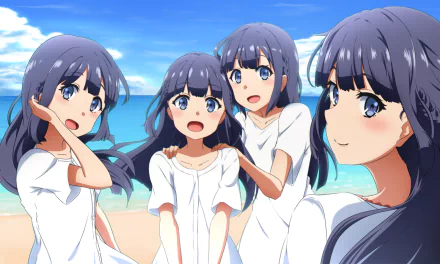 Shoko Makinohara Anime Rascal Does Not Dream of Bunny Girl Senpai HD Desktop Wallpaper | Background Image