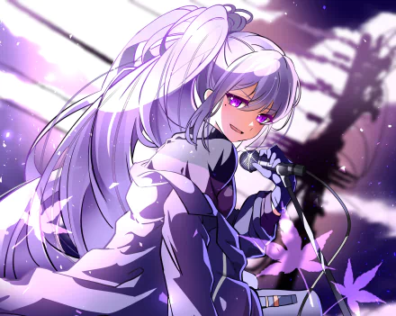 Kaede Higuchi Anime Virtual Youtuber HD Desktop Wallpaper | Background Image