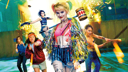 Dinah Lance Cassandra Cain Ella Jay Basco Renee Montoya Rosie Perez Helena Bertinelli Jurnee Smollett-Bell Black Canary Huntress (DC Comics) Mary Elizabeth Winstead Harleen Quinzel DC Comics Margot Robbie Harley Quinn movie Birds of Prey (and the Fantabulous Emancipation of One Harley Quinn) HD Desktop Wallpaper | Background Image