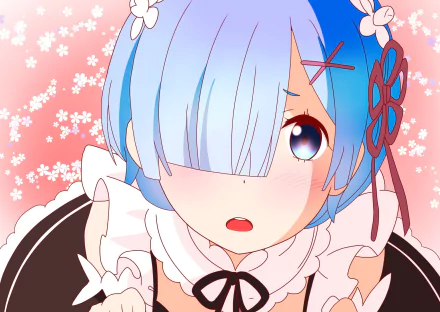 Rem (Re:ZERO) Anime Re:Zero - Starting Life in Another World HD Desktop Wallpaper | Background Image