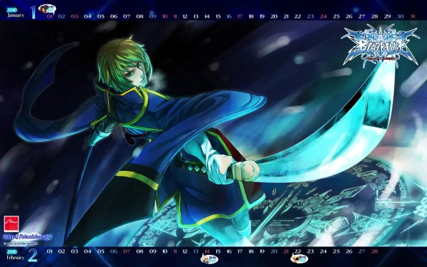 video game BlazBlue: Calamity Trigger HD Desktop Wallpaper | Background Image