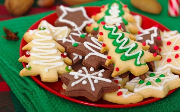 Food Cookie Christmas Gingerbread HD Wallpaper | Background Image