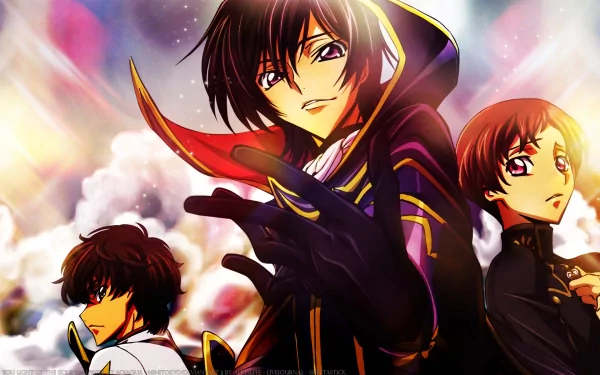 Suzaku Kururugi Lelouch Lamperouge Rolo Lamperouge Anime Code Geass HD Desktop Wallpaper | Background Image