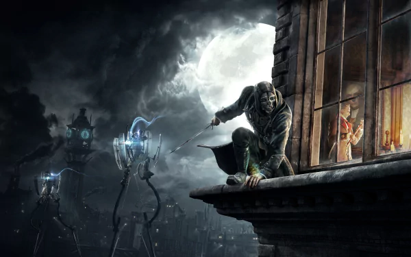 Corvo Attano video game Dishonored 2 HD Desktop Wallpaper | Background Image