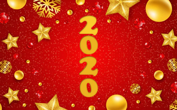 New Year holiday New Year 2020 HD Desktop Wallpaper | Background Image