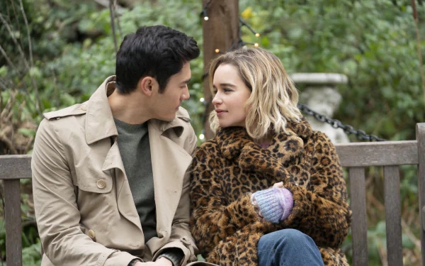 Henry Golding Emilia Clarke movie Last Christmas HD Desktop Wallpaper | Background Image