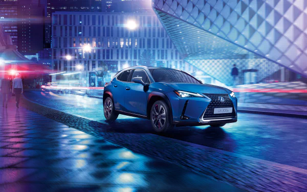 electric car SUV car Lexus vehicle Lexus UX 300e HD Desktop Wallpaper | Background Image
