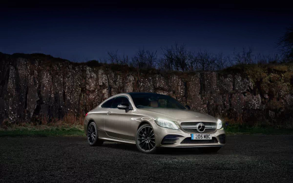 silver car Mercedes-Benz car vehicle Mercedes-AMG C 63 S HD Desktop Wallpaper | Background Image