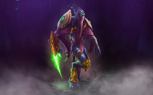 Protoss (StarCraft) Zeratul (StarCraft) video game Starcraft II HD Desktop Wallpaper | Background Image