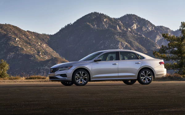 silver car car Volkswagen vehicle Volkswagen Passat HD Desktop Wallpaper | Background Image