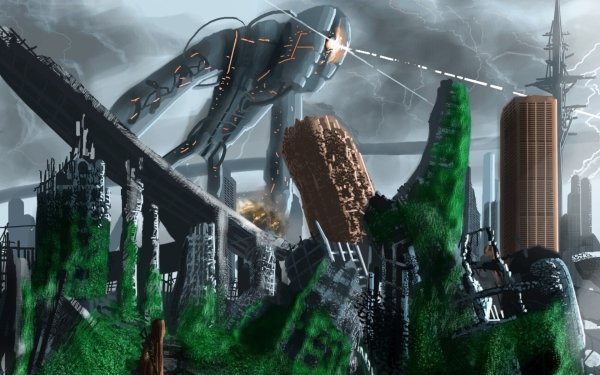 Anime Original Apocalyptic HD Wallpaper | Background Image