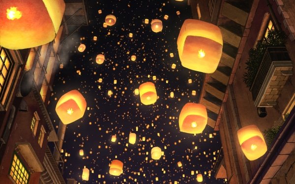 Anime Original Night Light HD Wallpaper | Background Image