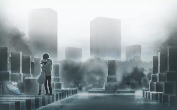 Rintaro Okabe Mayuri Shiina Anime Steins;Gate 0 HD Desktop Wallpaper | Background Image