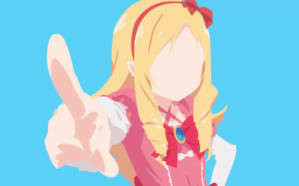 Elf Yamada Anime EroManga-Sensei HD Desktop Wallpaper | Background Image