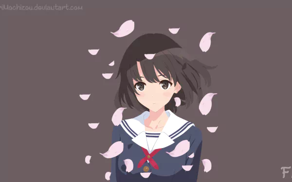 Megumi Katō Anime Saekano: How to Raise a Boring Girlfriend HD Desktop Wallpaper | Background Image