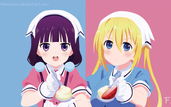 Maika Sakuranomiya Kaho Hinata Anime Blend S HD Desktop Wallpaper | Background Image