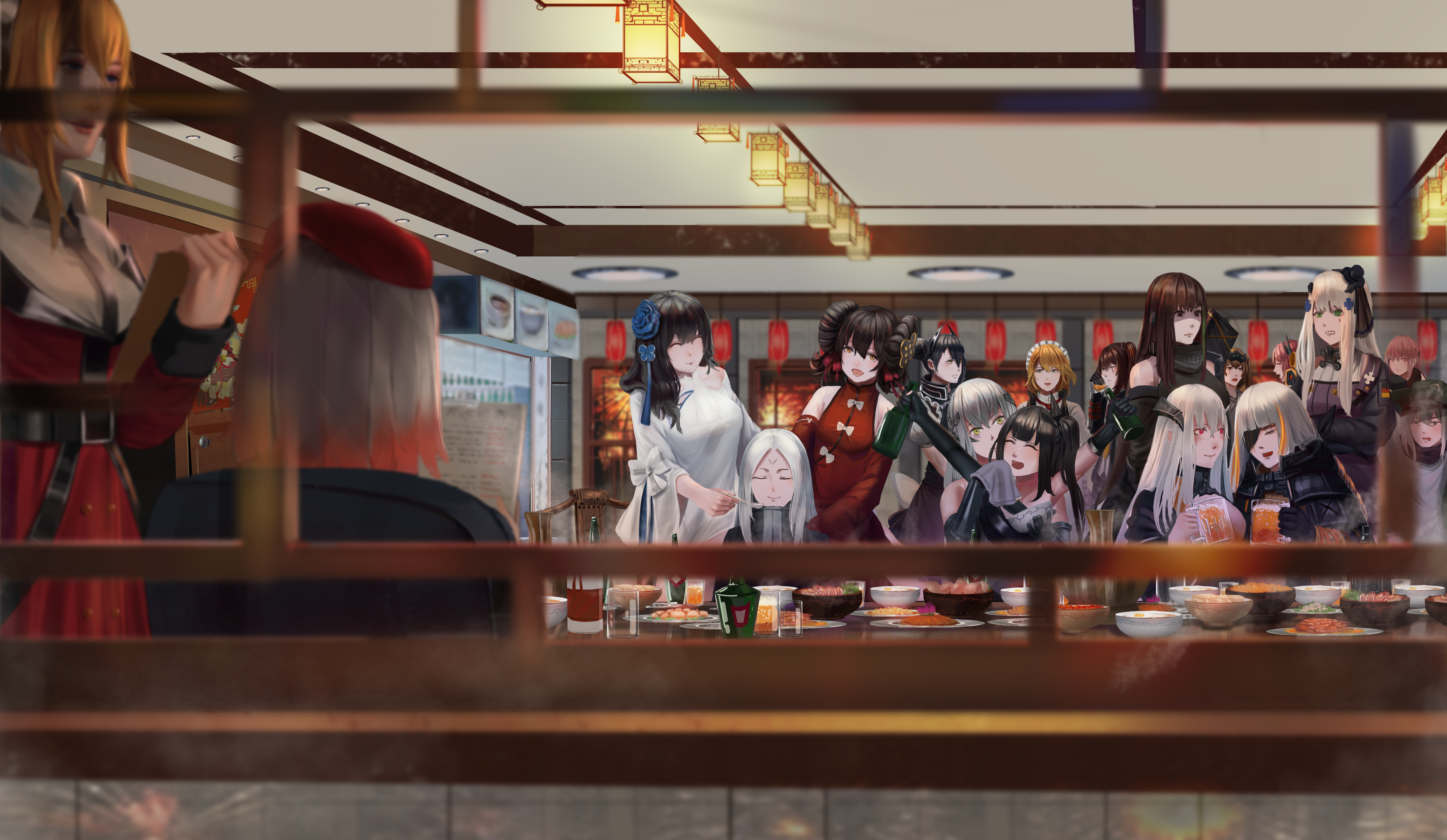 Video Game Girls Frontline 4k Ultra HD Wallpaper by Ibaraki Kasen