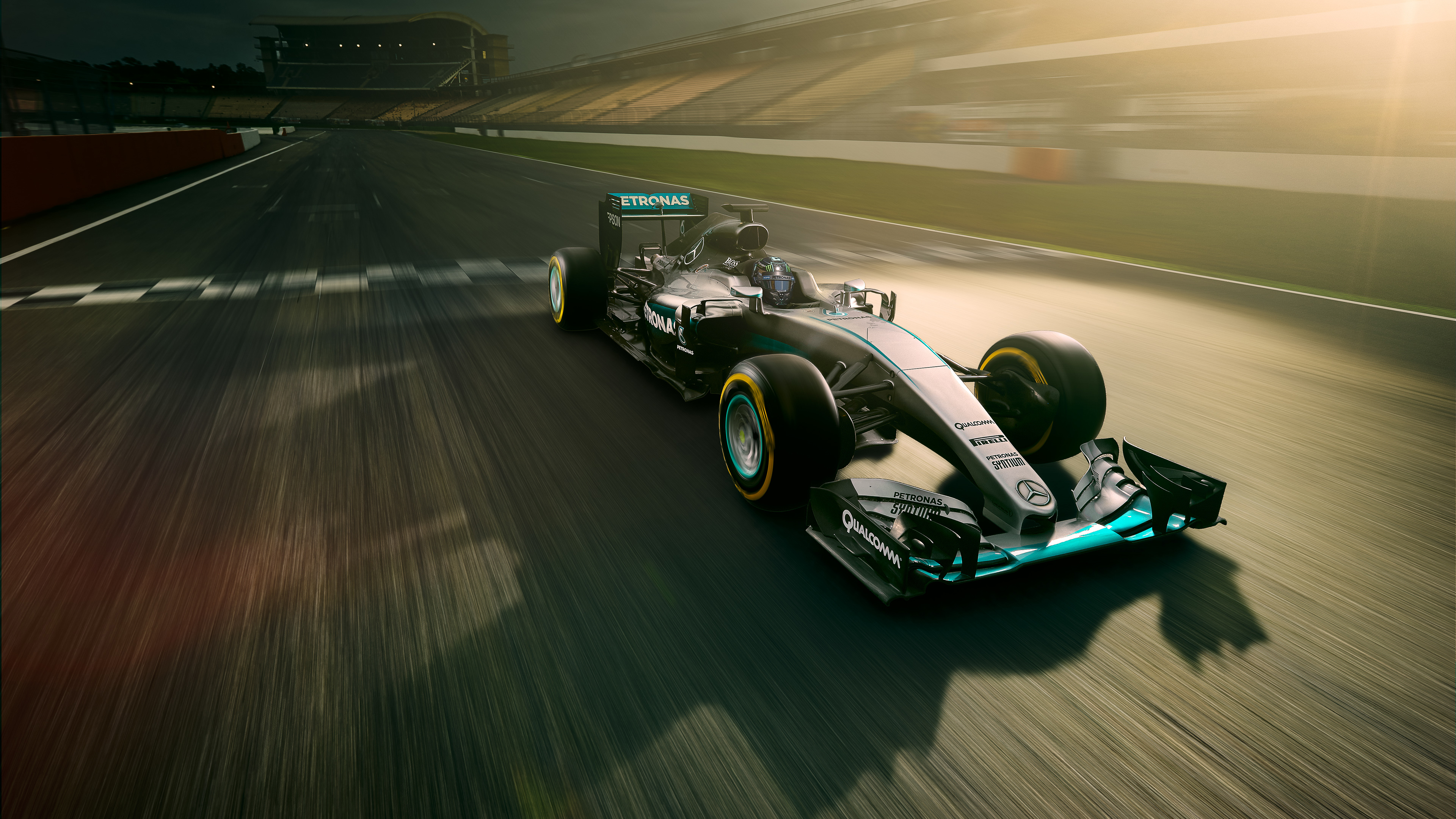 4K Mercedes AMG F1 Wallpapers | Background Images
