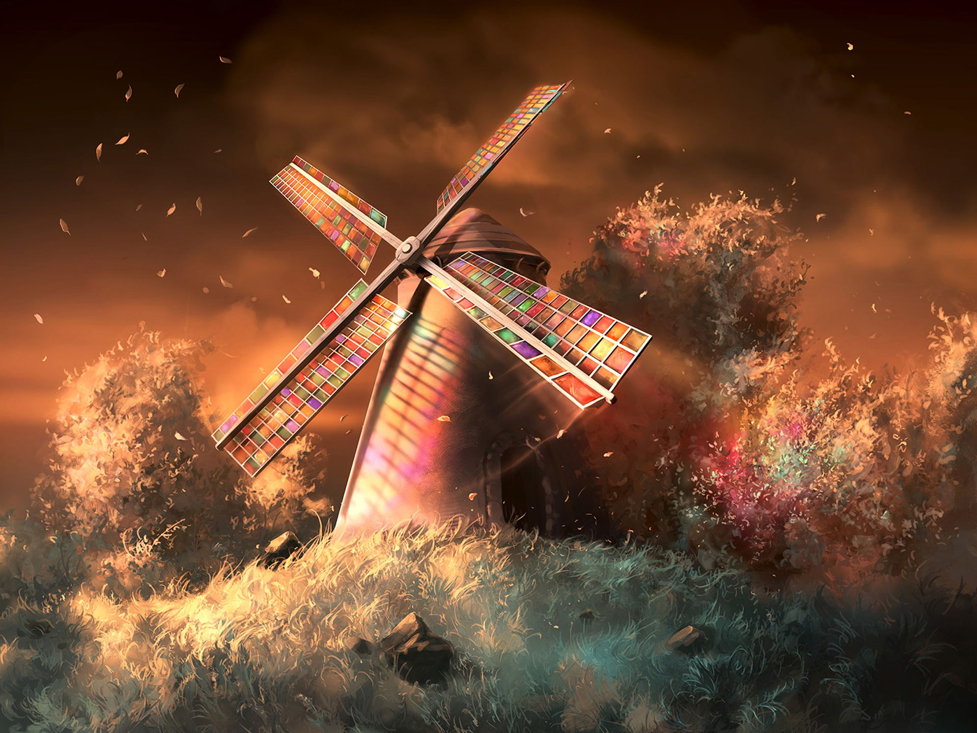 Colors of the Wind by Cyril Rolando