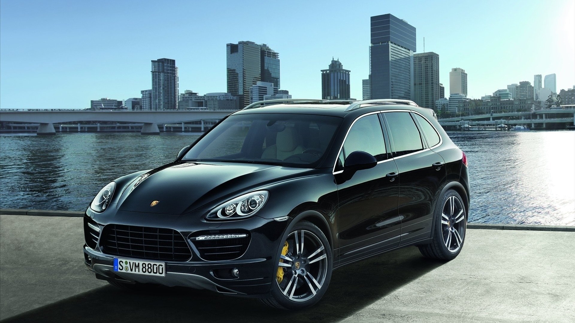 Download Vehicle Porsche Cayenne Turbo HD Wallpaper