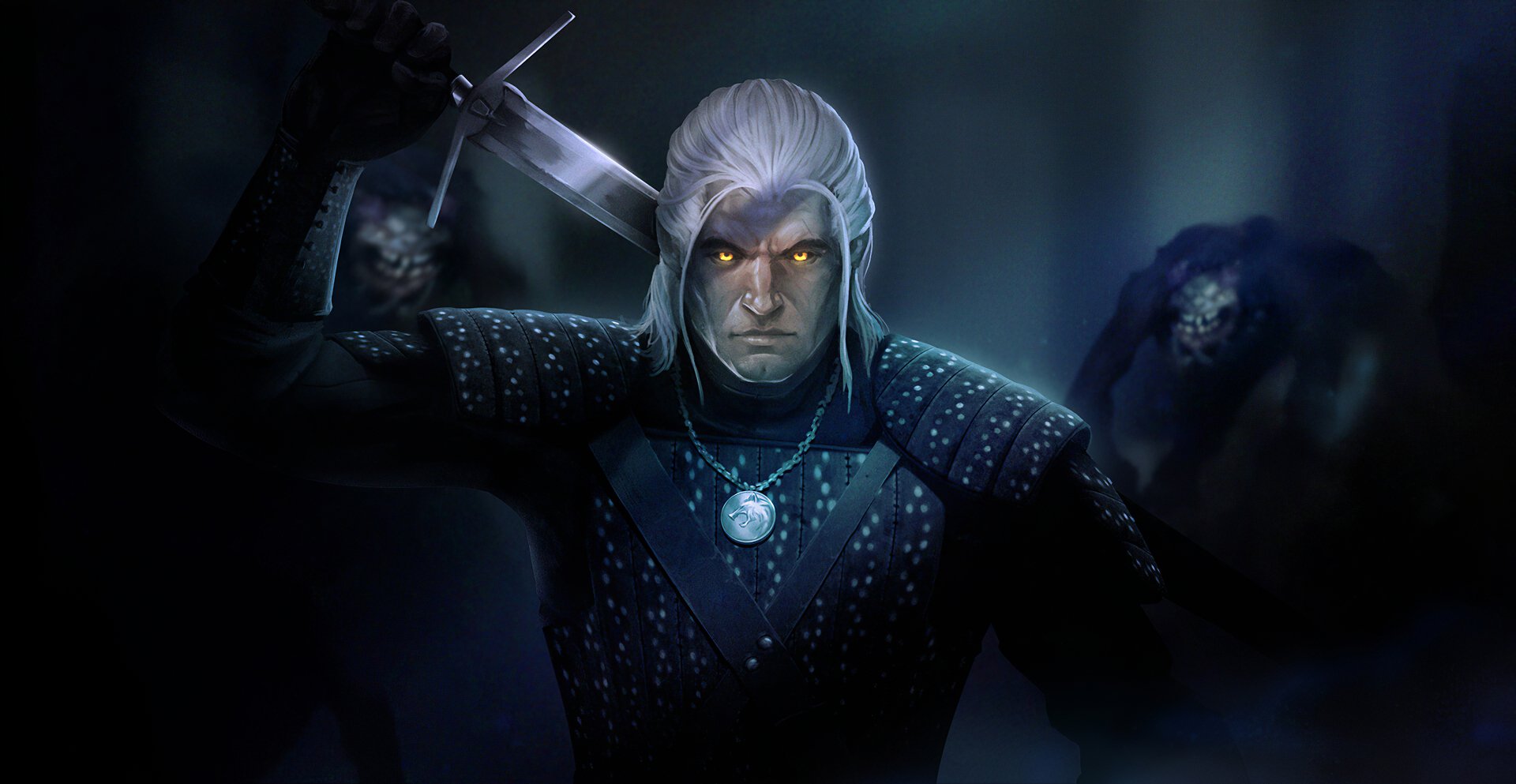 Download Geralt Of Rivia TV Show The Witcher HD Wallpaper by Iliyan Tzvetanov