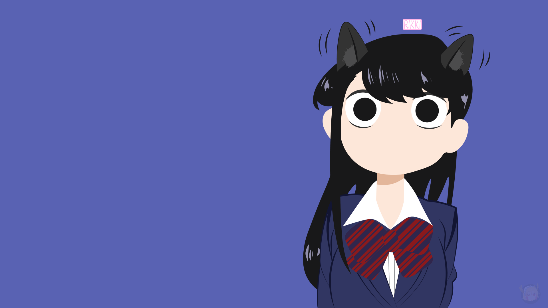 Komi-San manga panel by Durian