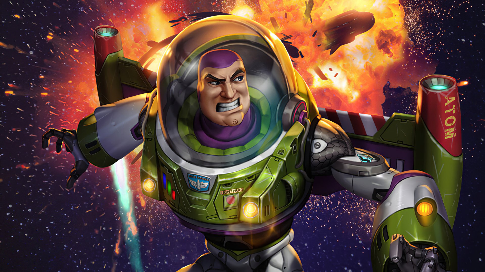 Download Buzz Lightyear Movie Toy Story HD Wallpaper by Woo Chul Lee