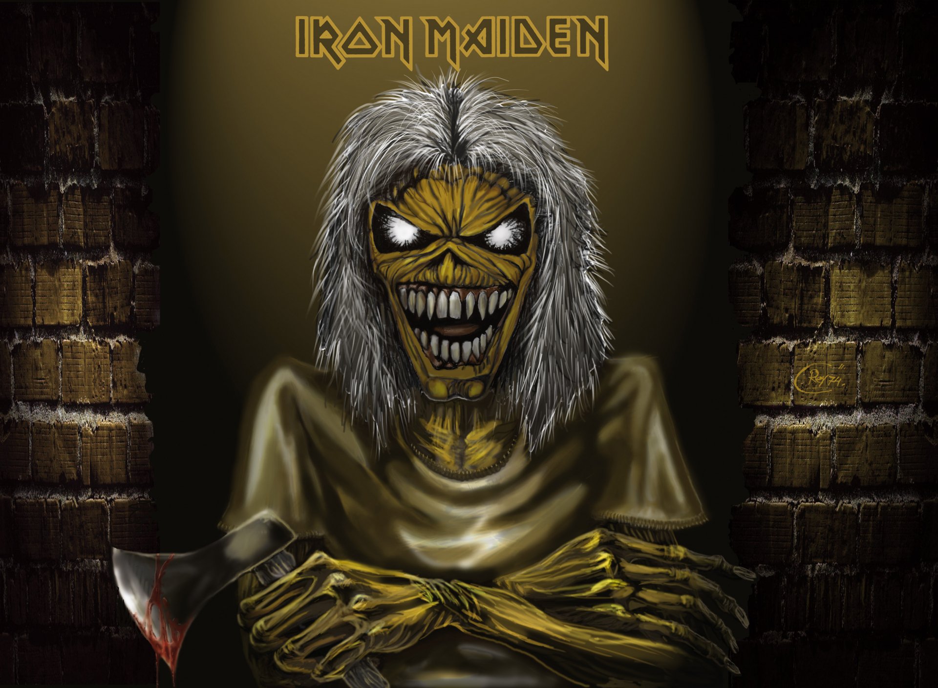 Download Music Iron Maiden HD Wallpaper