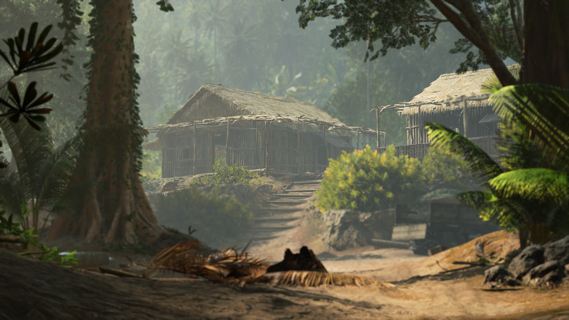 Download Hut Video Game Battlefield V HD Wallpaper by FLX-II