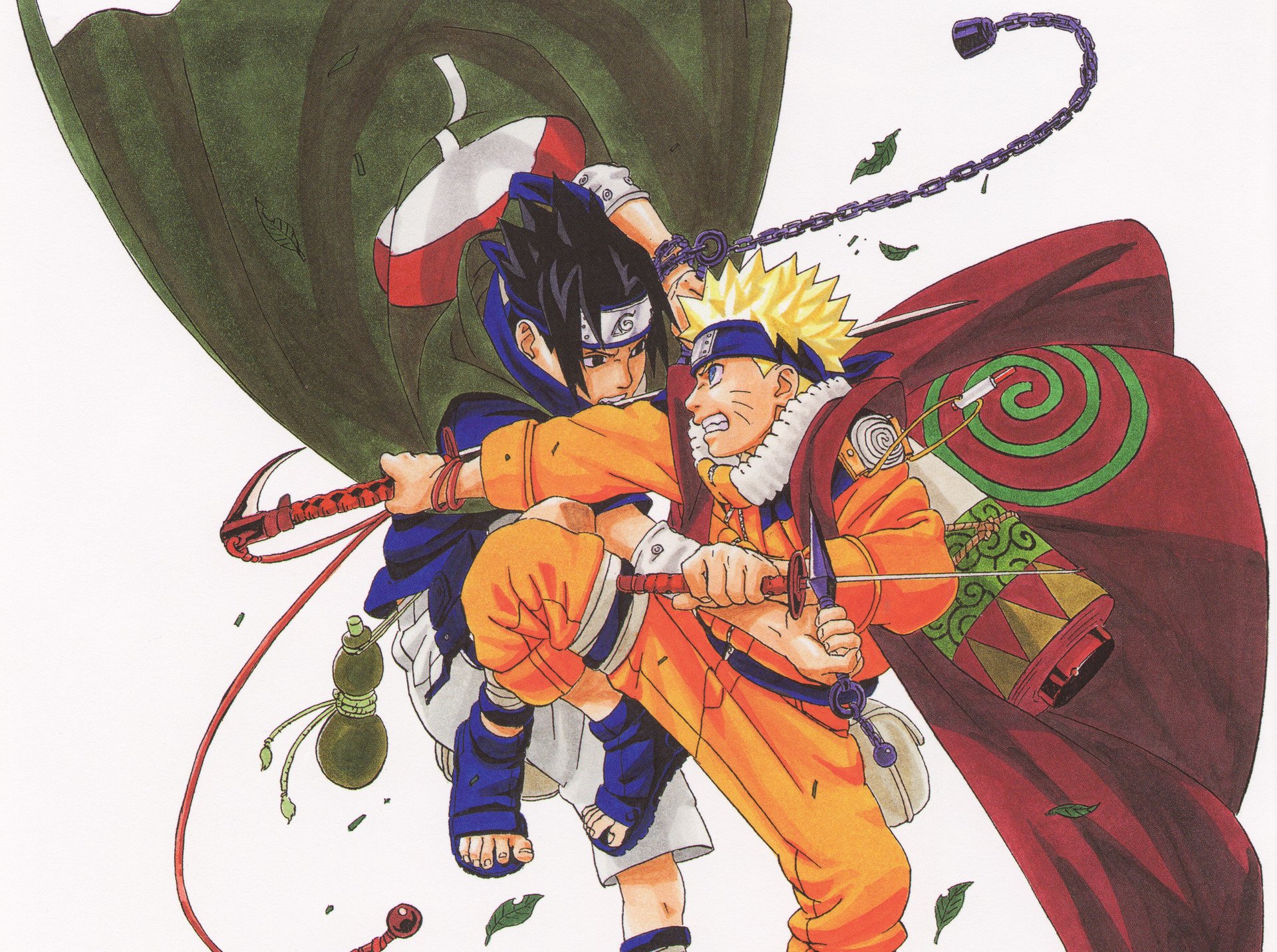 Download Sasuke Uchiha Naruto Uzumaki Anime Naruto Naruto & Sasuke HD Wallpaper by Masashi Kishimoto