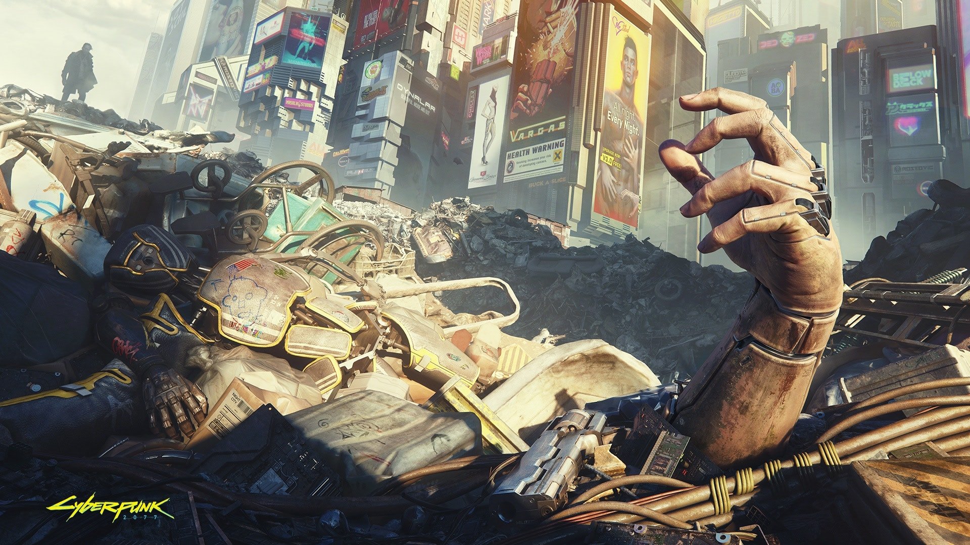 Cyberpunk 2077 HD Wallpaper – Futuristic Fallout in Neon Cityscape ...