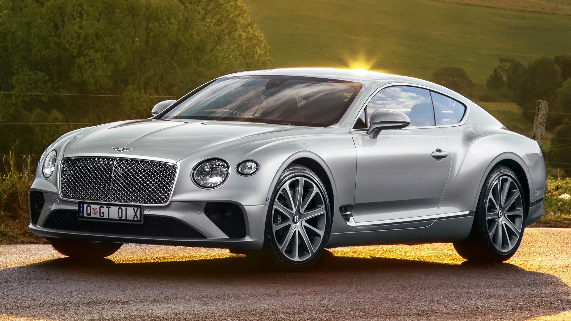 Download Car Silver Car Grand Tourer Vehicle Bentley Continental GT HD ...