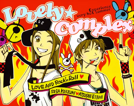 Risa Koizumi Atsushi Ōtani Anime Lovely Complex HD Desktop Wallpaper | Background Image