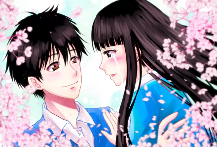 Shota Kazehaya Sawako Kuronuma Anime From Me to You HD Desktop Wallpaper | Background Image