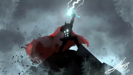Comic Thor HD Desktop Wallpaper | Background Image