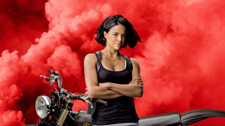 Letty Ortiz Michelle Rodriguez movie Fast & Furious 9 HD Desktop Wallpaper | Background Image