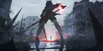 Ch'en (Arknights) sword video game Arknights HD Desktop Wallpaper | Background Image