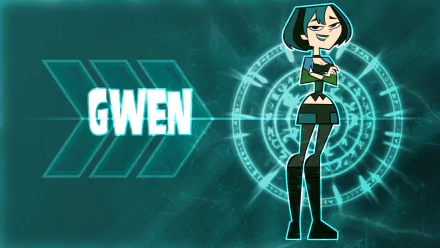  Gwen (Teal Background)