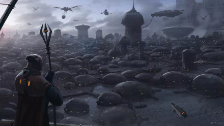 cityscape Sci Fi city sci fi city HD Desktop Wallpaper | Background Image